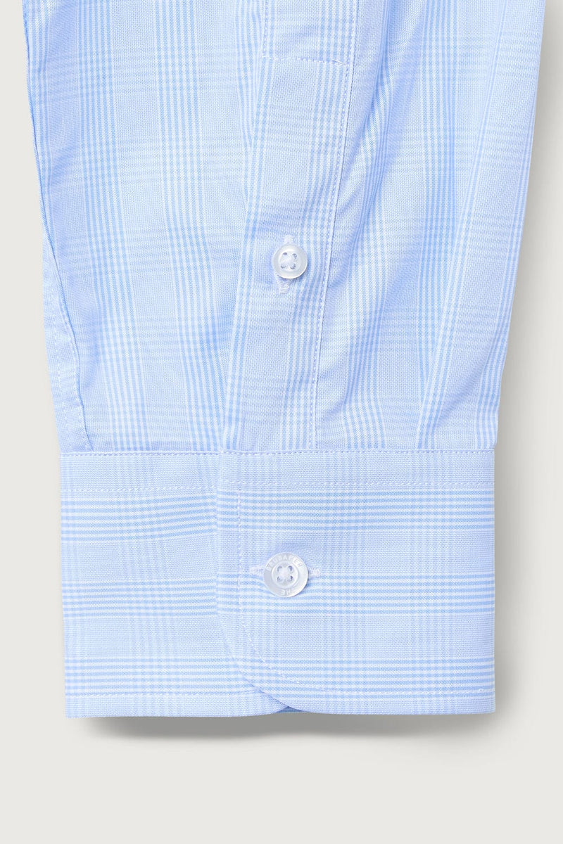 The Casual Cuadro fino celeste-zoom-