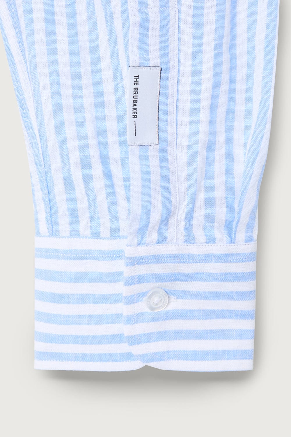 The Cotton Linen Polera Raya Azul-zoom-3