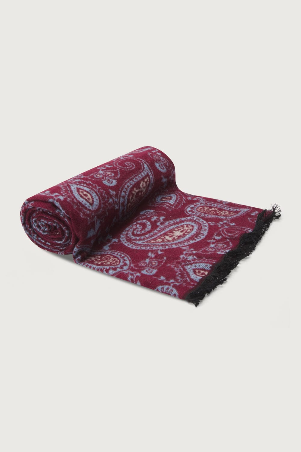 The Scarf Paisley Granate-zoom-2