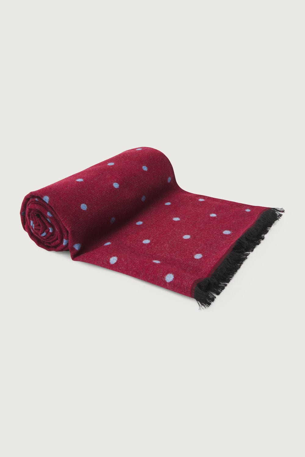 The Scarf Dots Granate-zoom-2