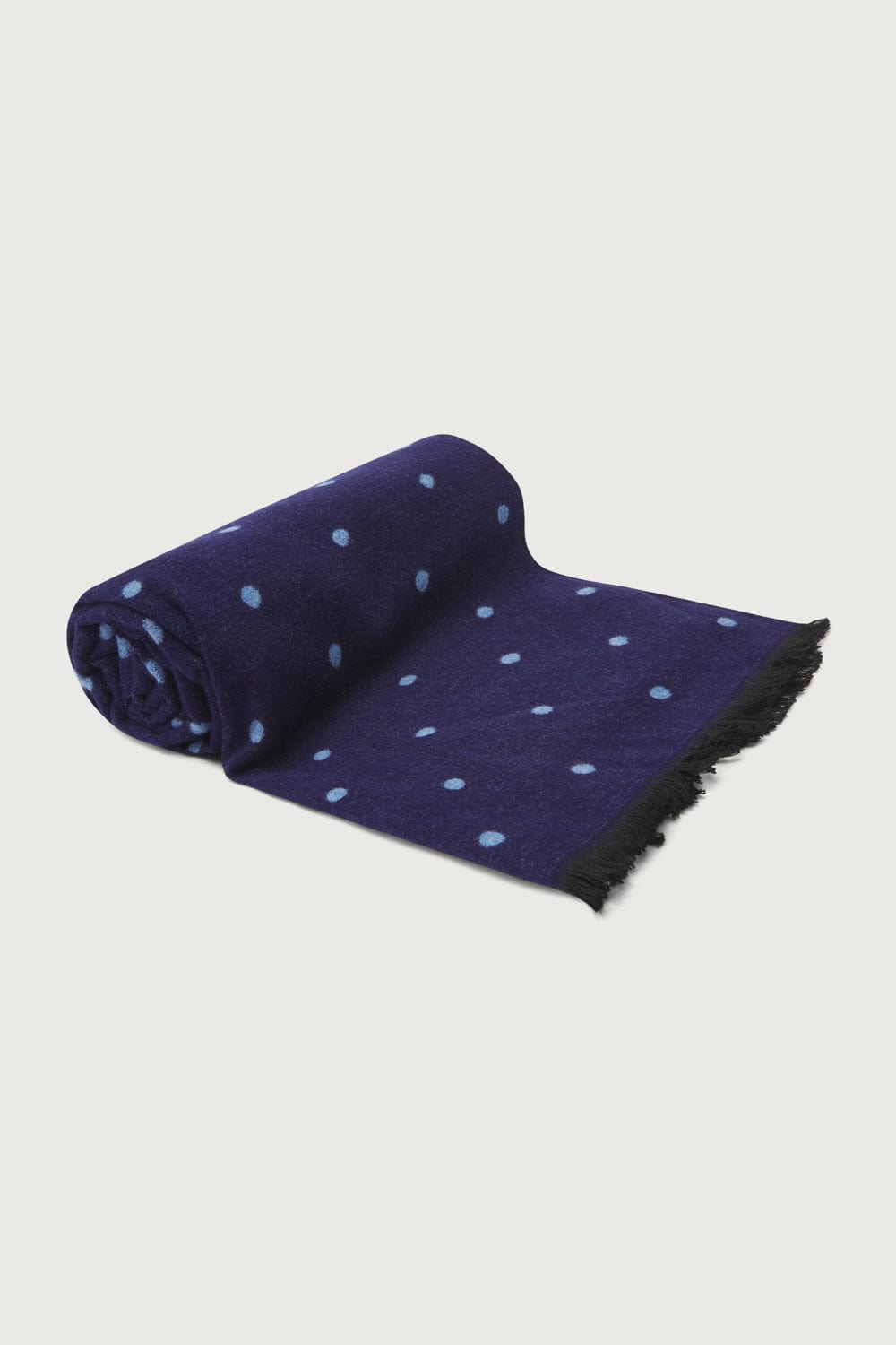 The Scarf Dots Azul