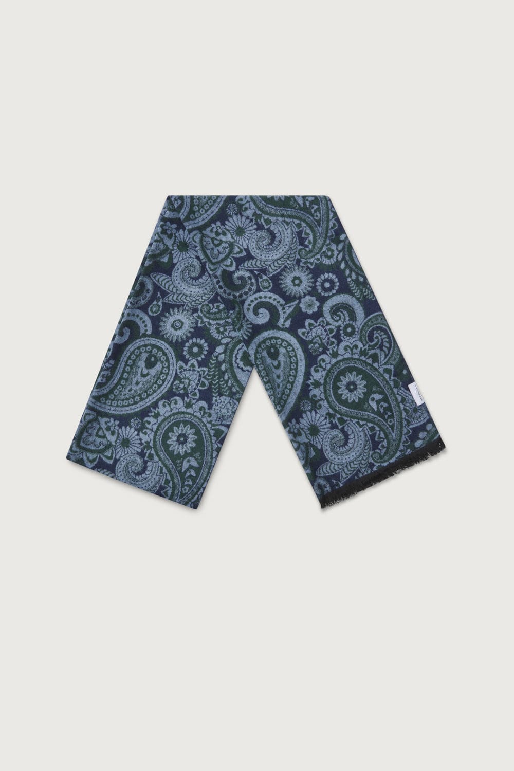 The Scarf Floral Verde y Azul-zoom-4