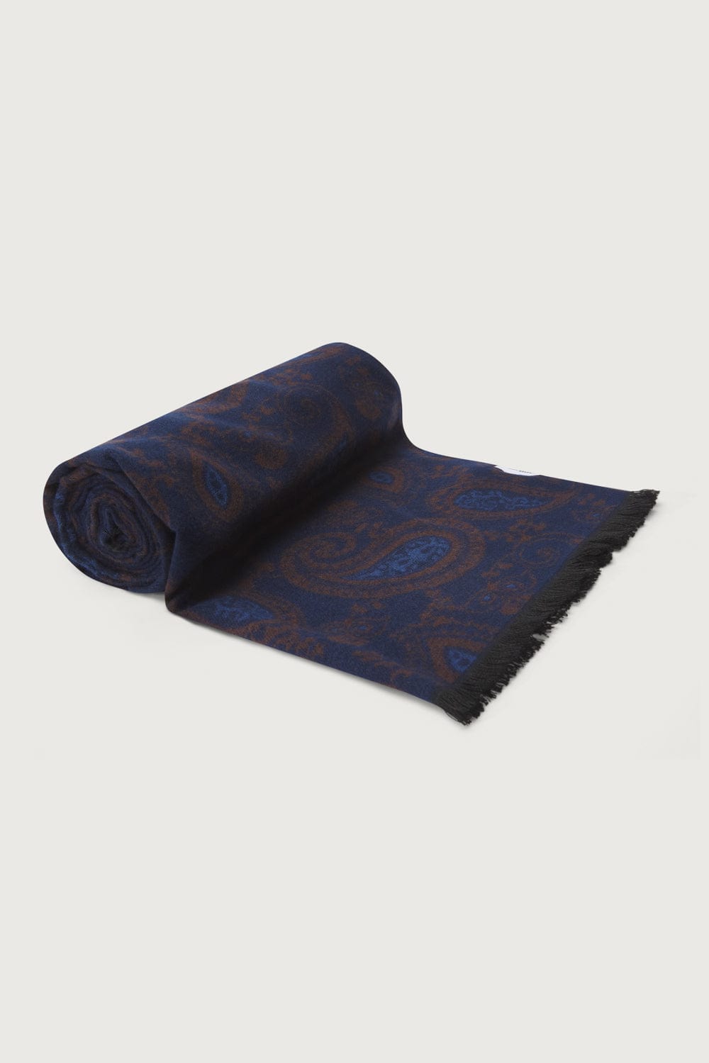 The Scarf Paisley Azul y Marron-zoom-2