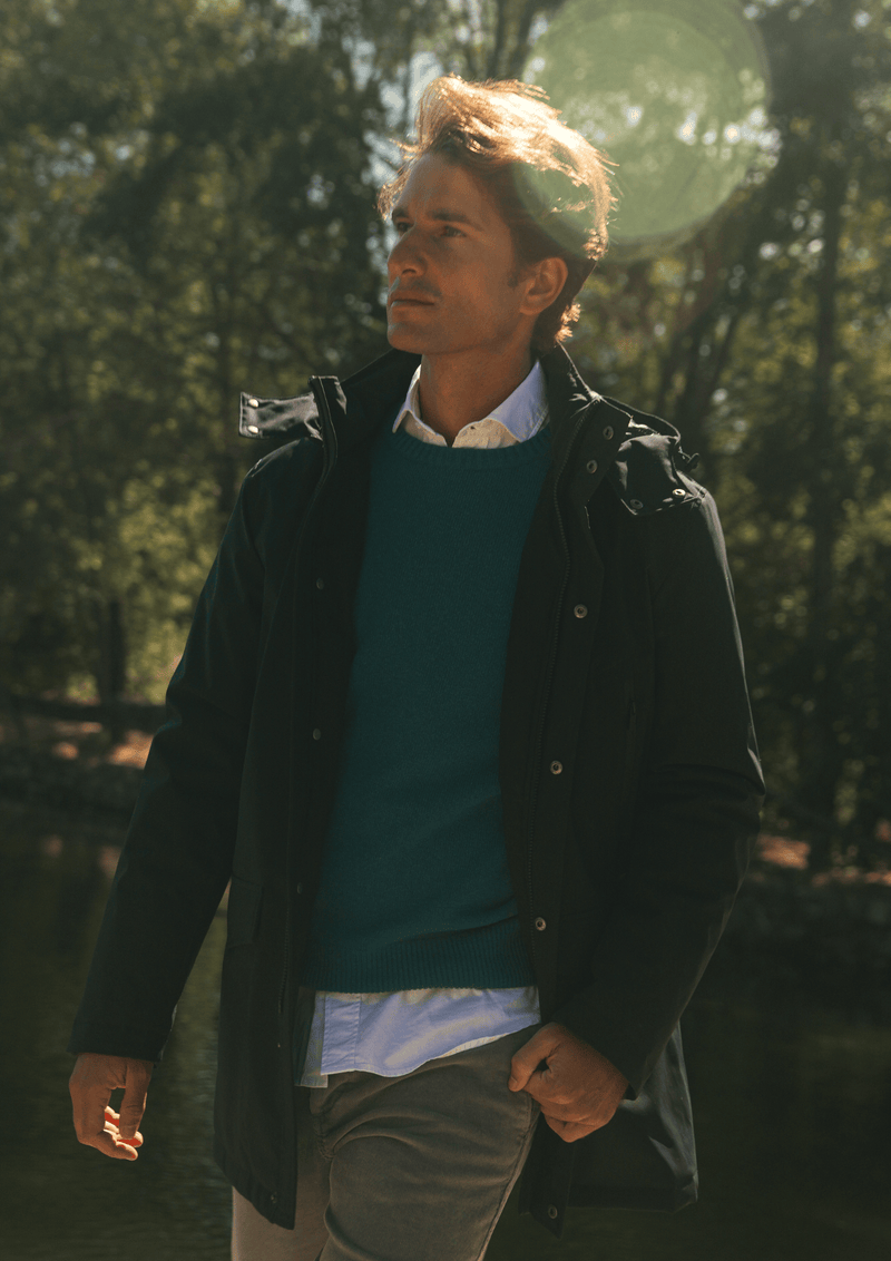 The Parka Ligera Azul Marino Vigo-zoom-