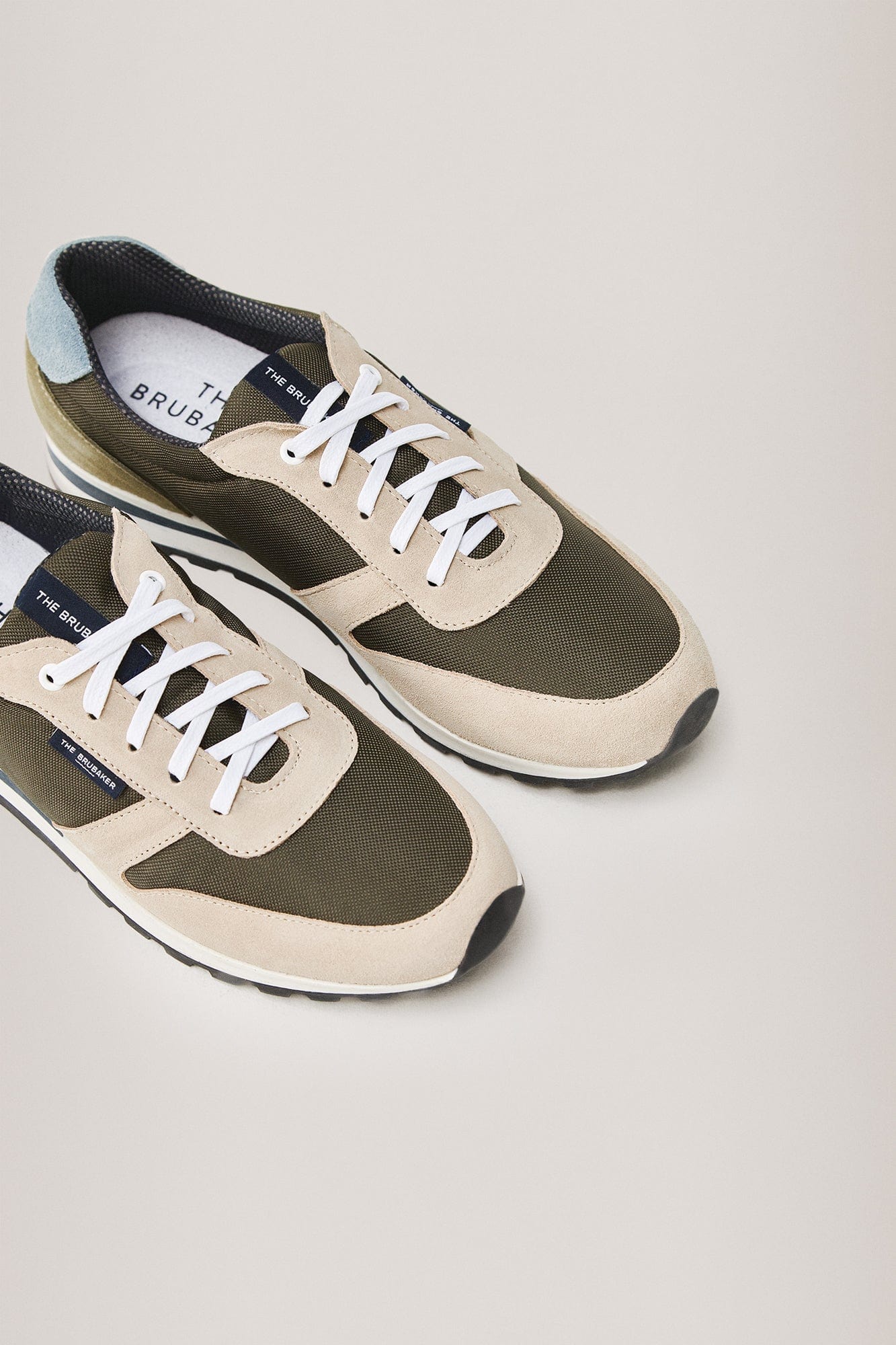 The Sneakers Beige y Verde-zoom-3