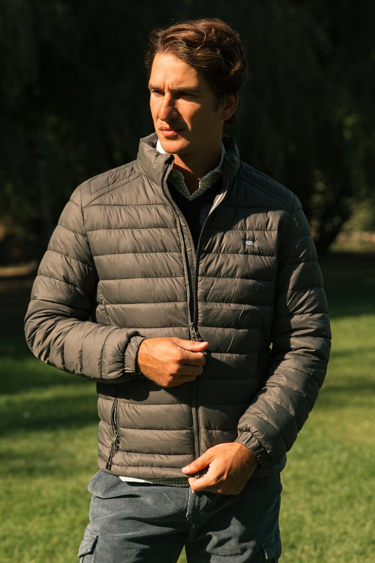The Chaqueta Acolchada Khaki-zoom-1