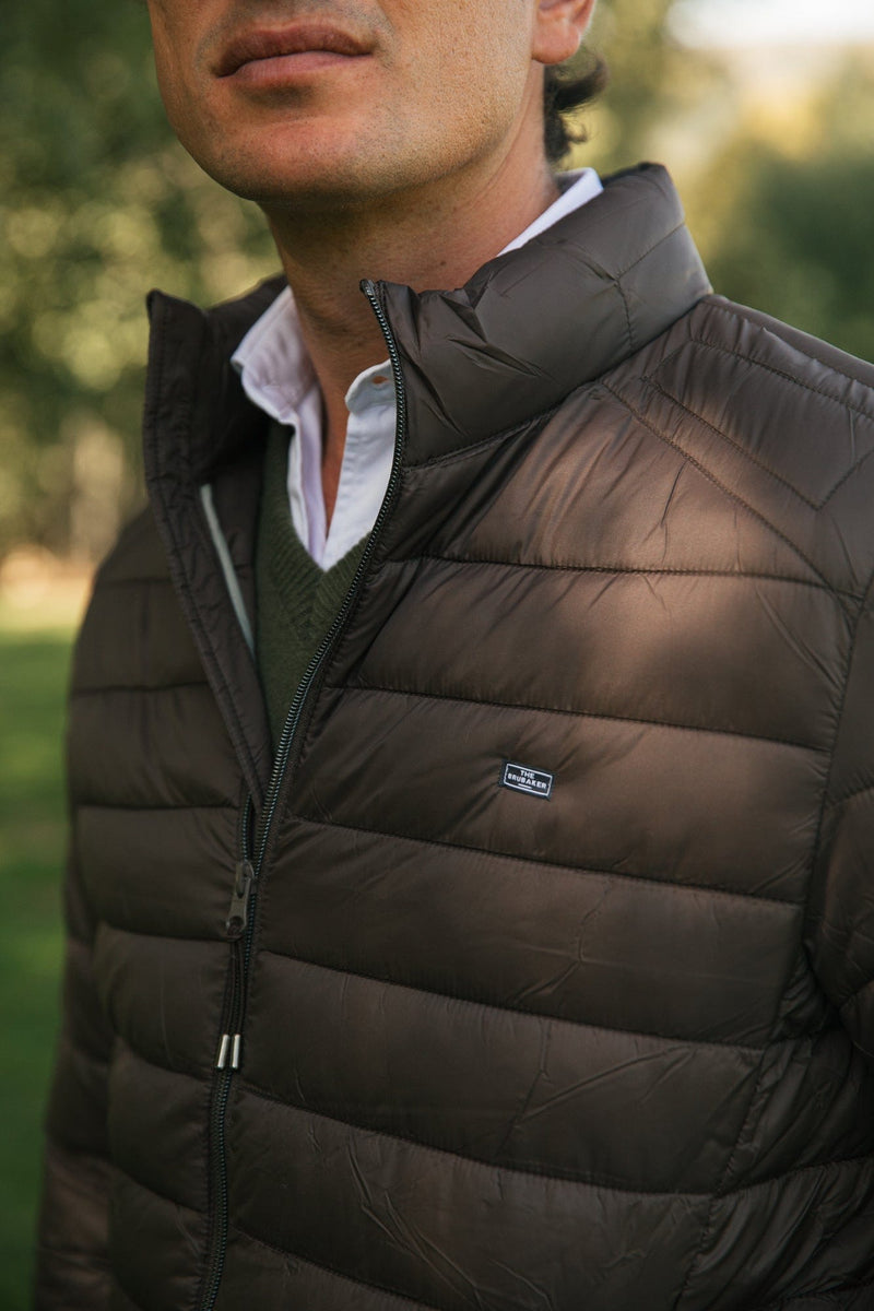 The Chaqueta Acolchada Marron-zoom-