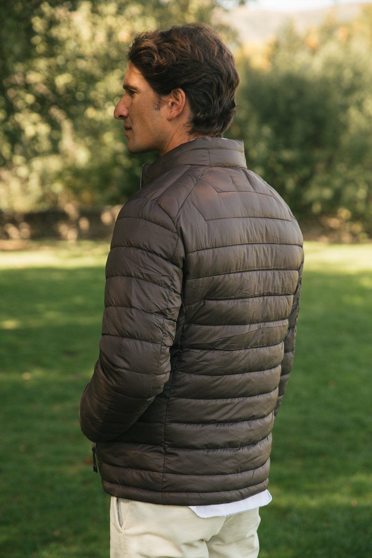 The Chaqueta Acolchada Marron-4