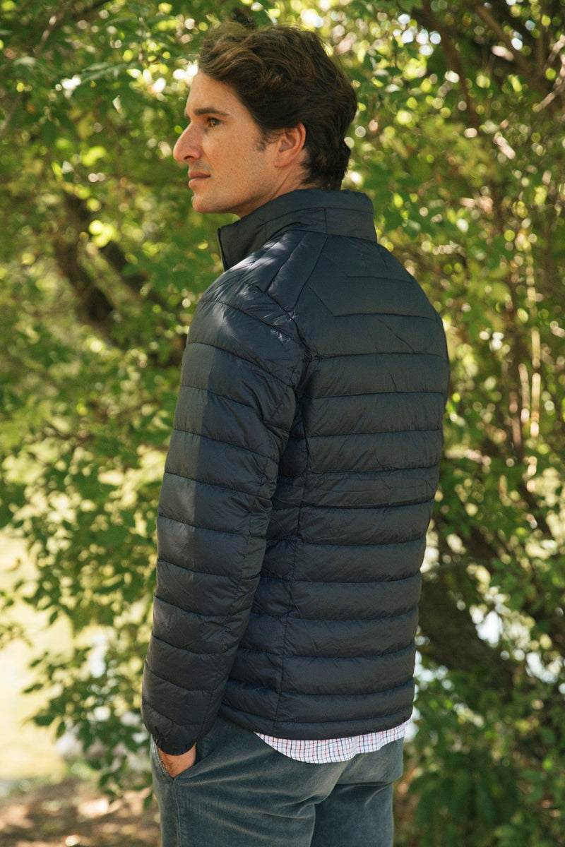 The Chaqueta Acolchada Marino-zoom-