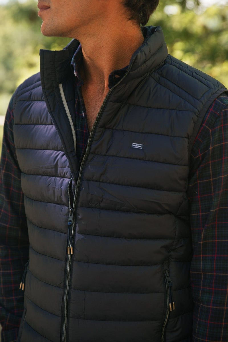 The Chaleco Acolchado Marino-zoom-