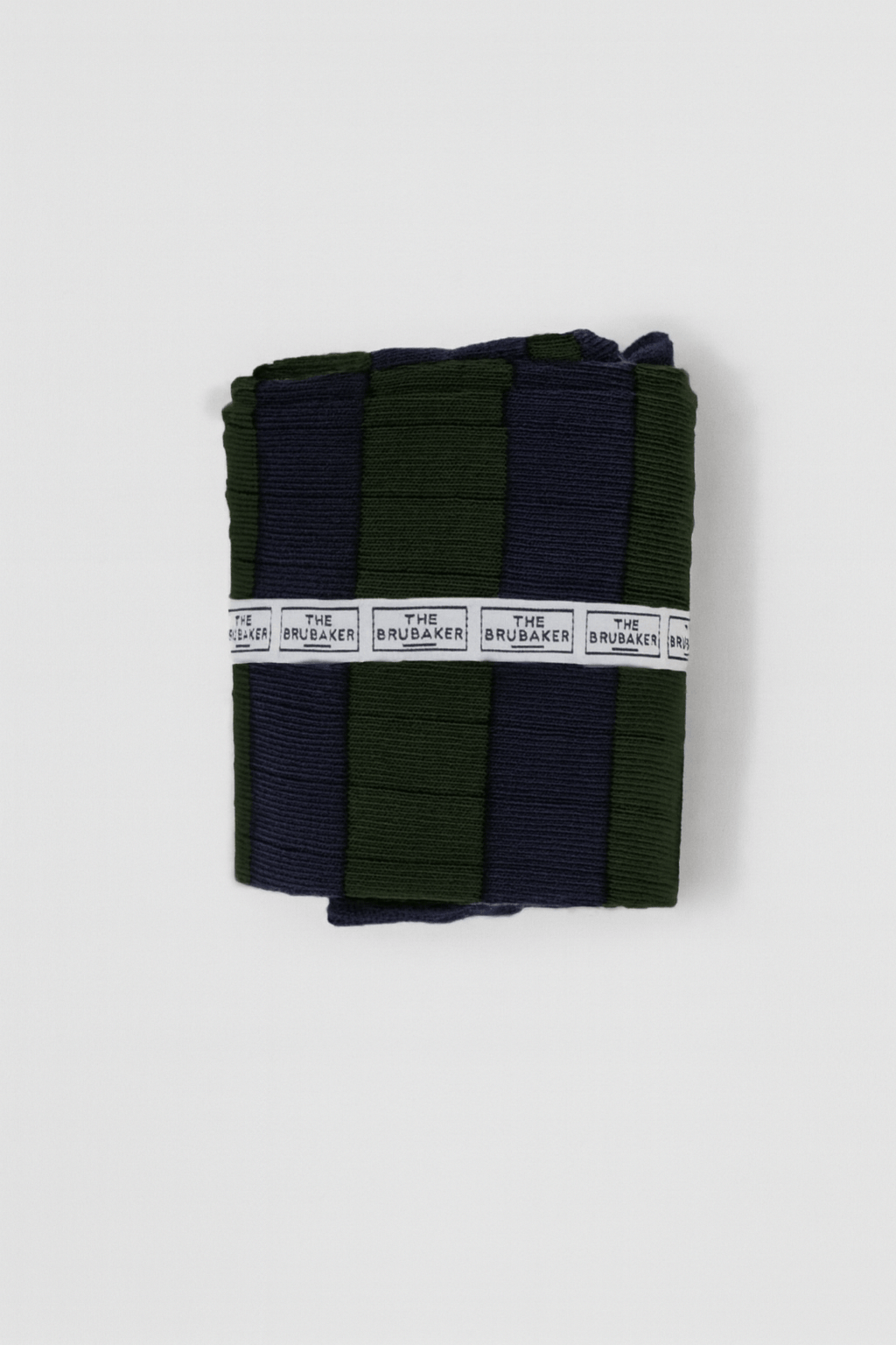The Sock Rayas Khaki y Azul Long-zoom-1