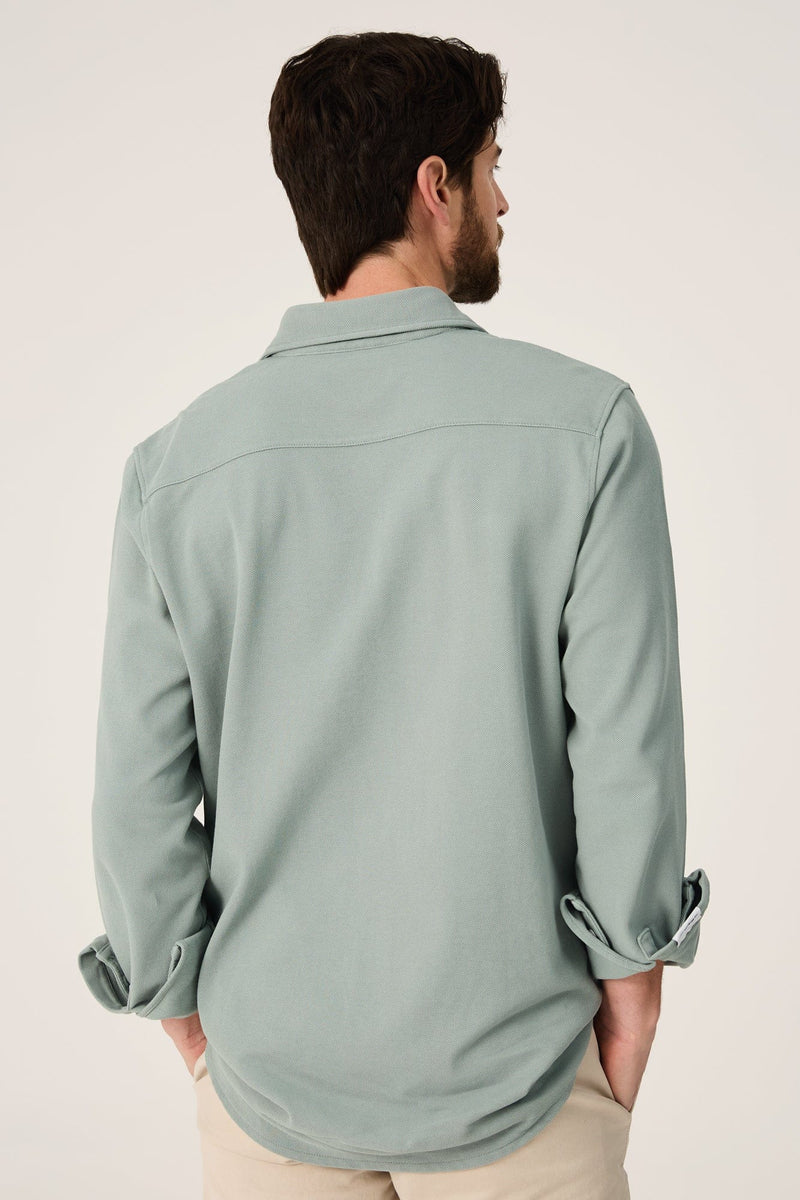 The Cotton Camisa Verde Formentor-zoom-