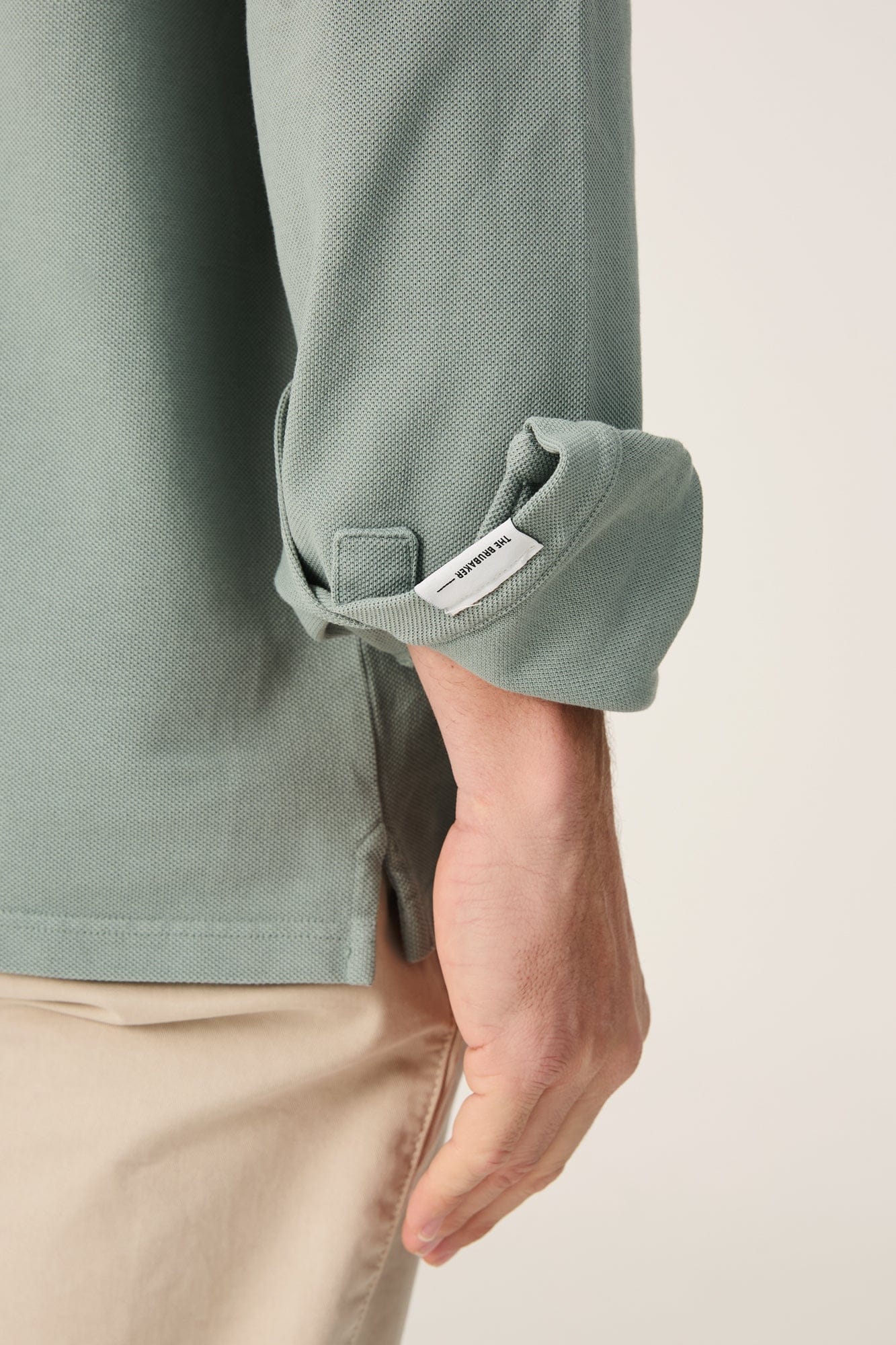 The Cotton Polera Verde Formentor-zoom-3
