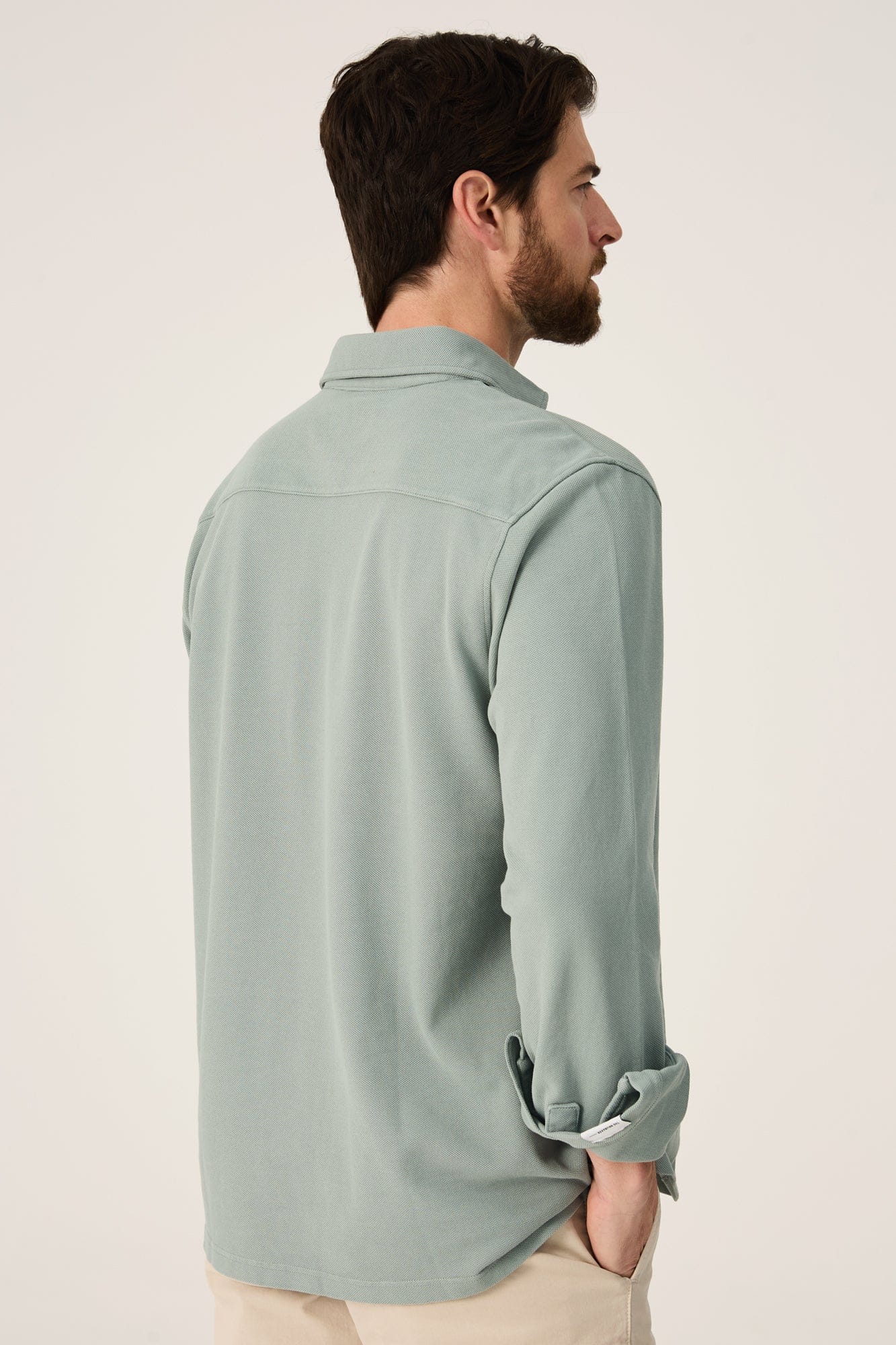 The Cotton Polera Verde Formentor-4