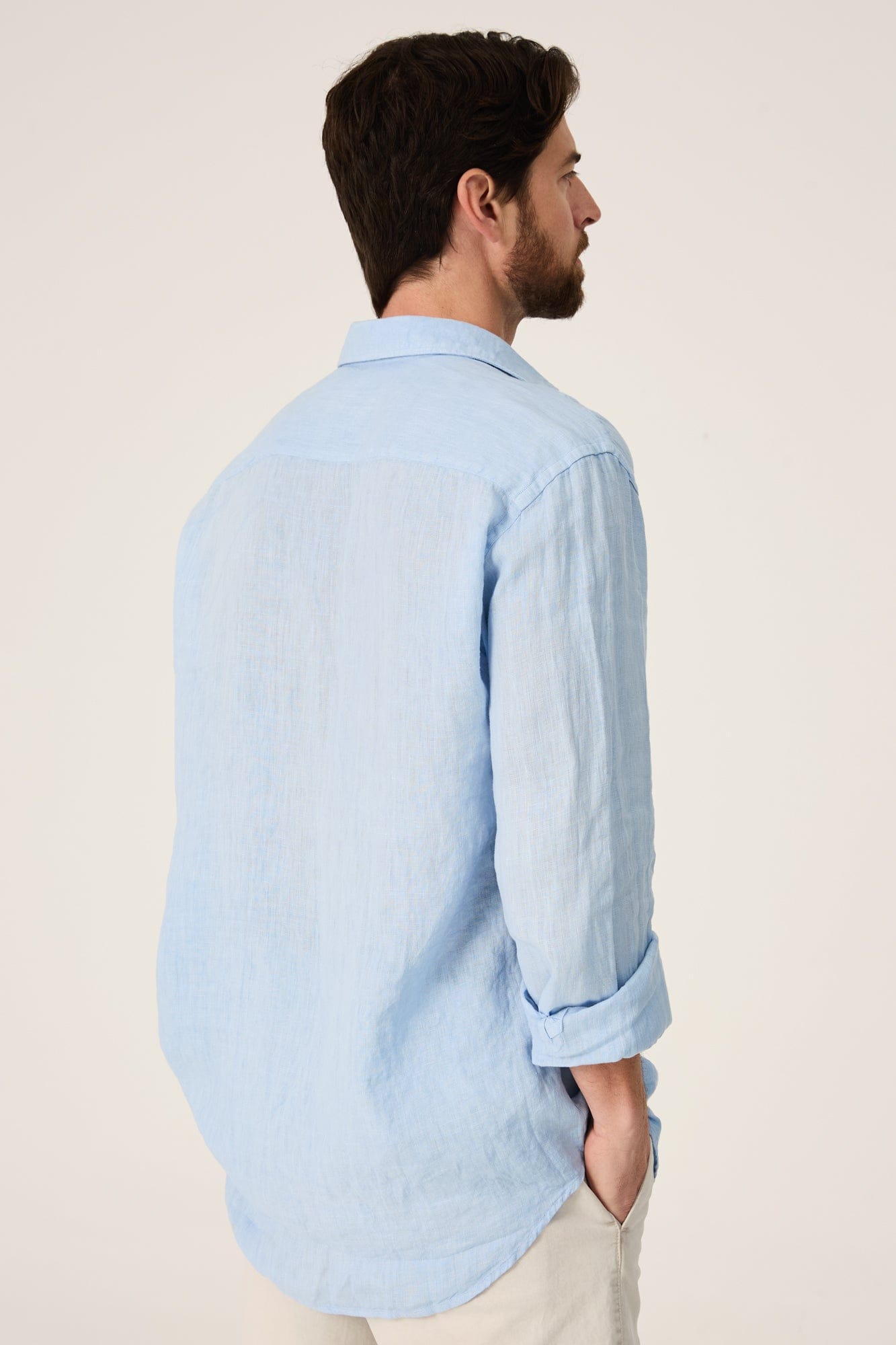 The Lino Camisa Azul Cadaqués-zoom-4