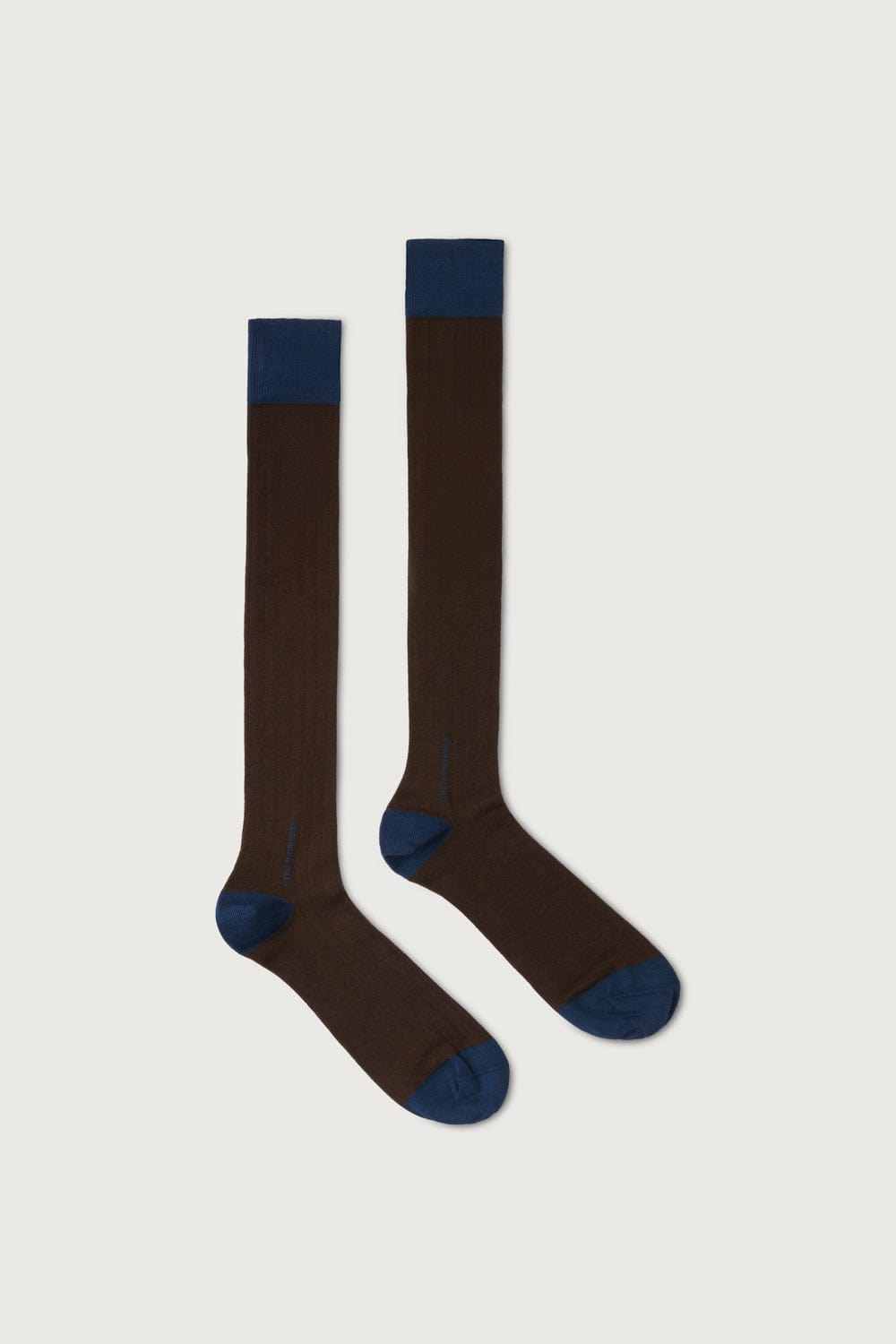 The Sock Canale Marron Long-1