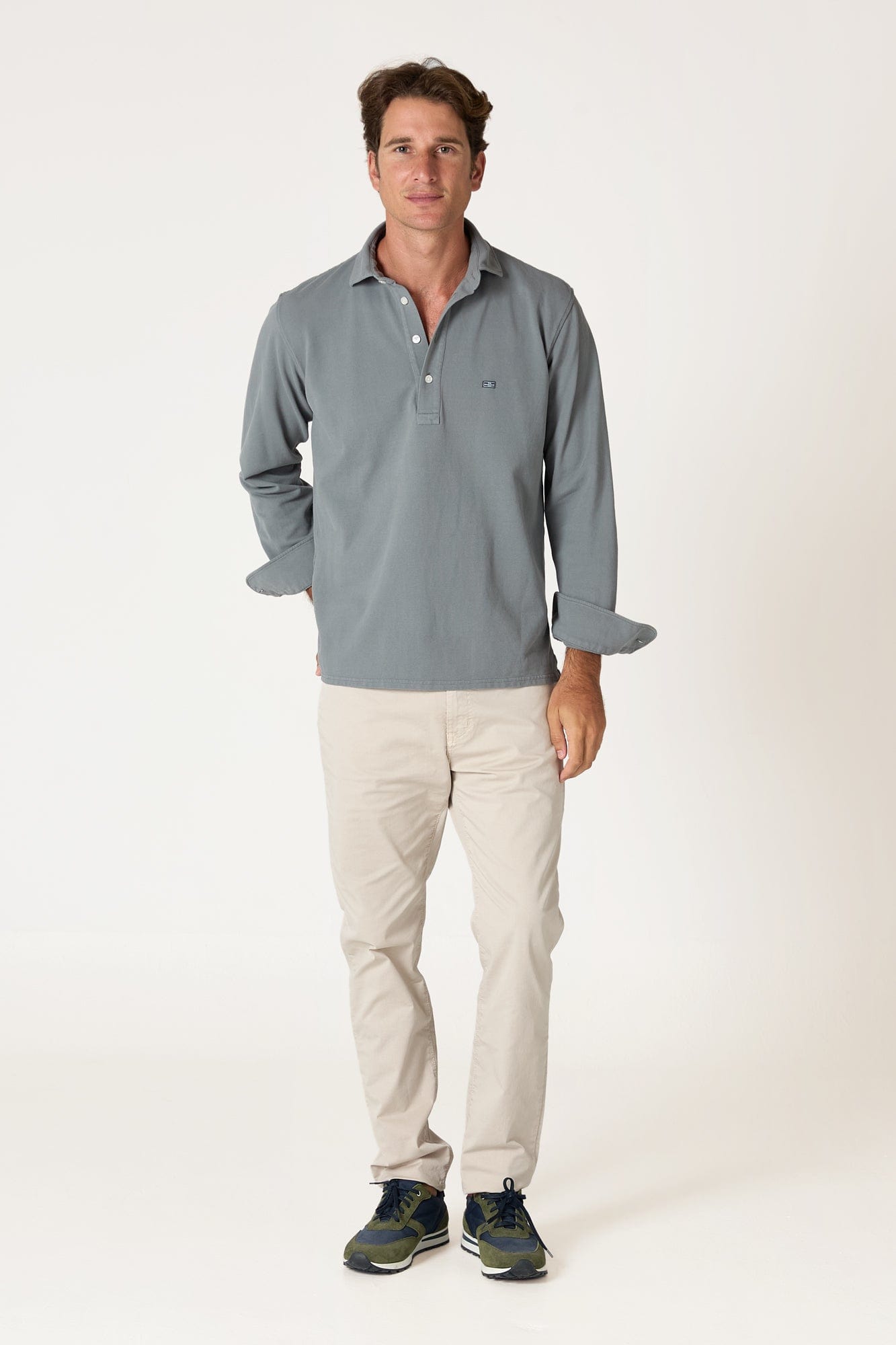 The Cotton Polera Azul Pamplona-1
