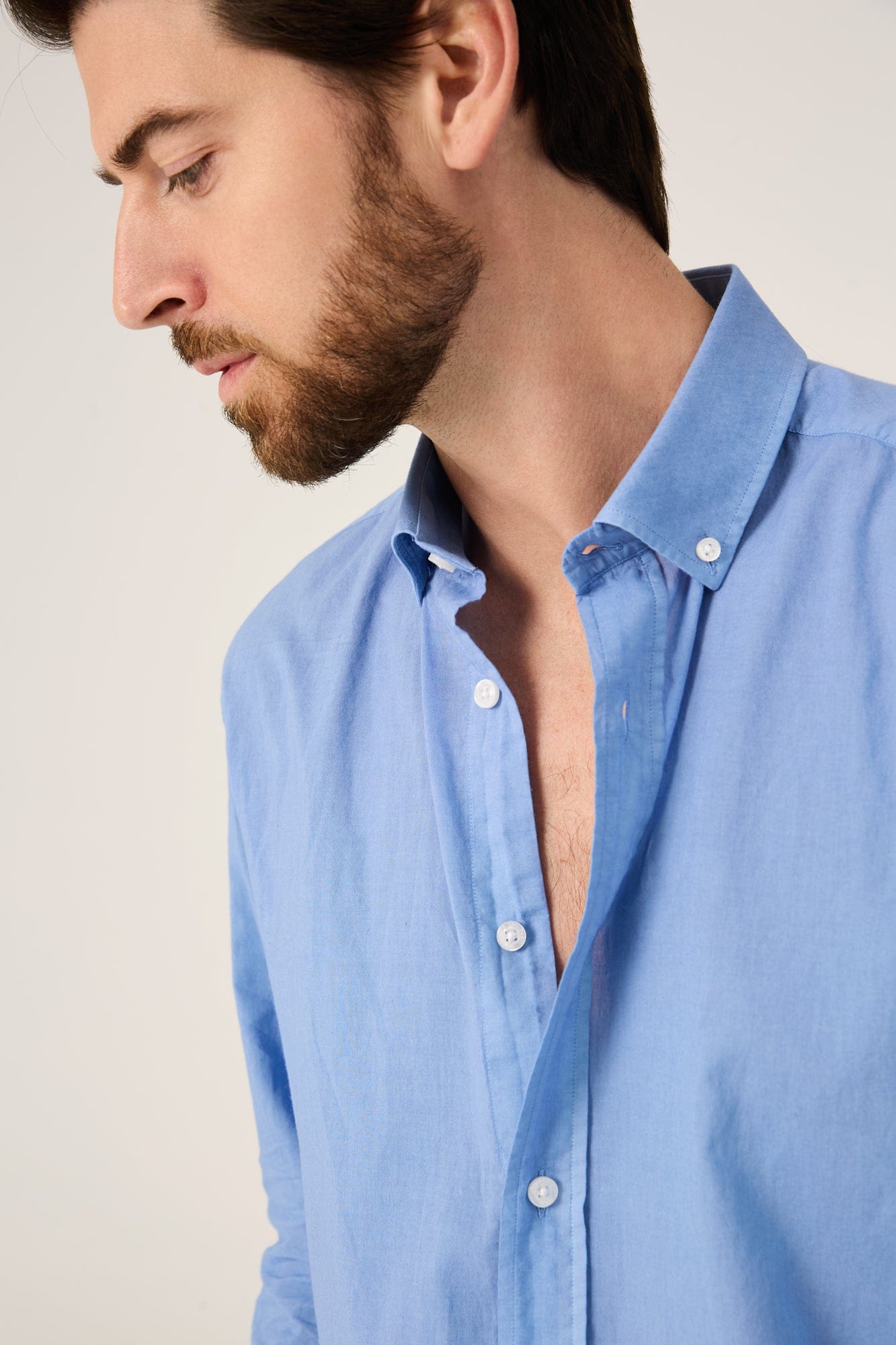 The Popelin Casual Azul Bareyo-zoom-2