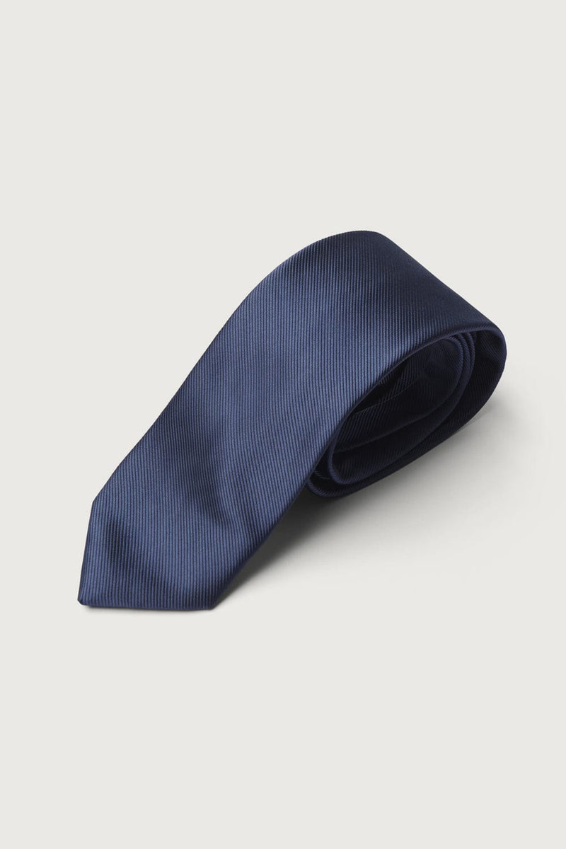 The Silk Tie Azul Marino-zoom-