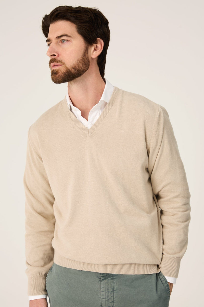 The Cotton Jersey Pico Beige Arena-zoom-