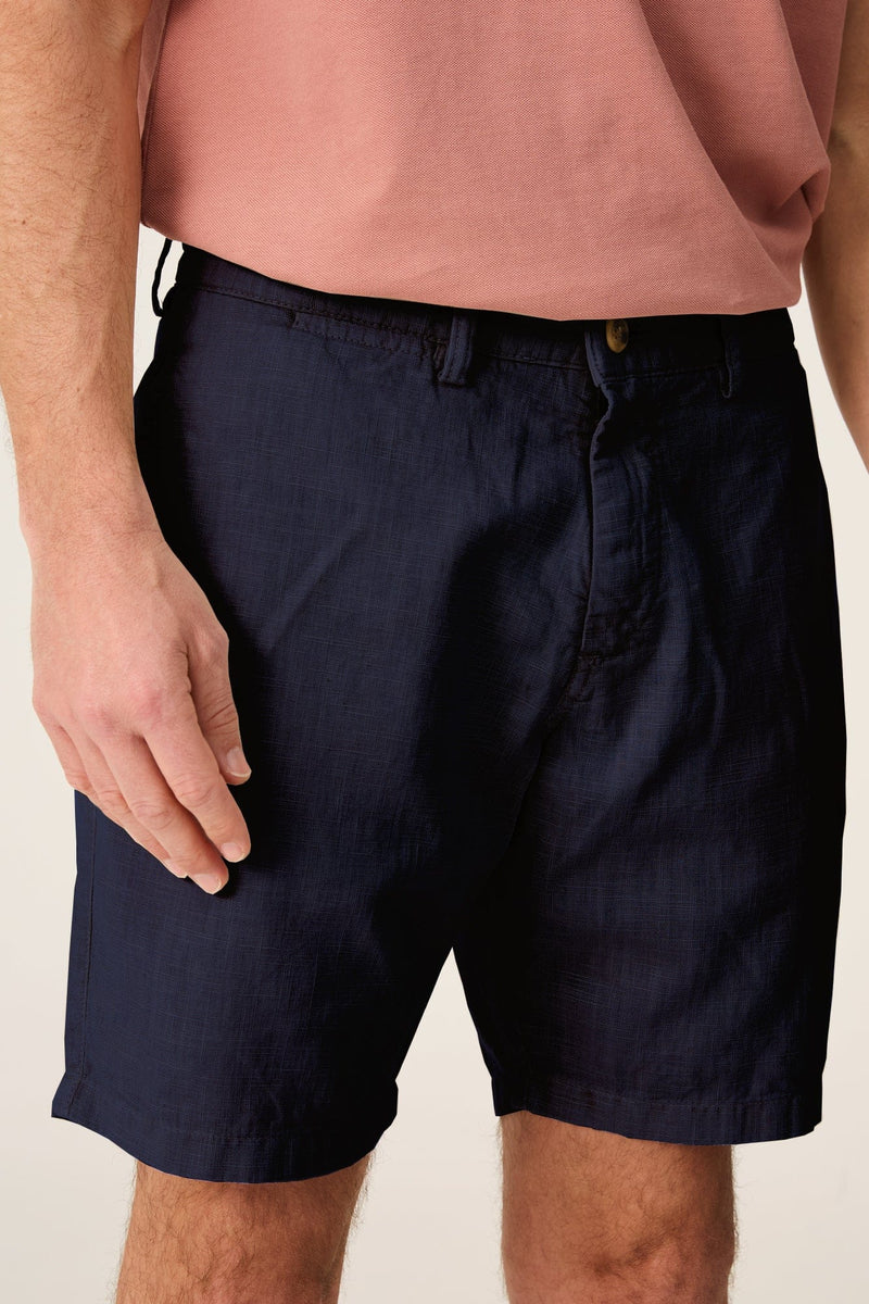 The Bermuda Lino Azul Marino-zoom-