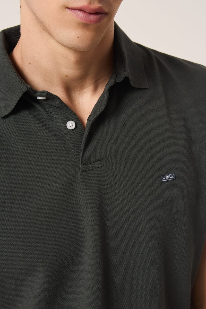 The Cotton Polo Verde Puig-zoom-