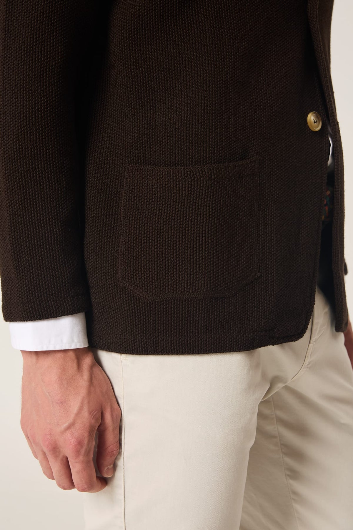 The Soft Blazer Marrón Cofete-zoom-3