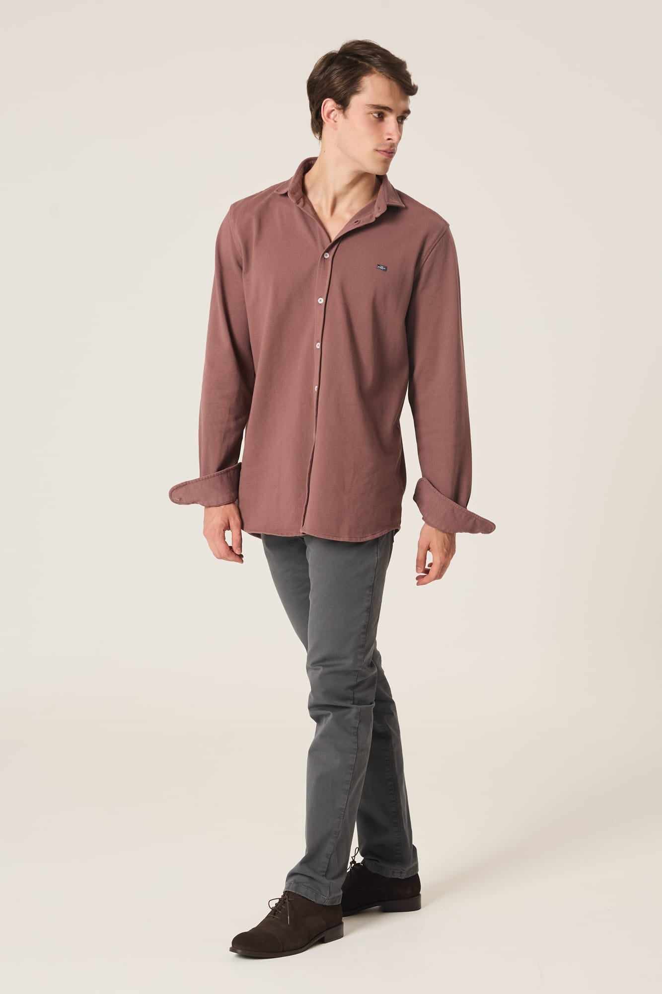 The Cotton Camisa Morado Toro-1