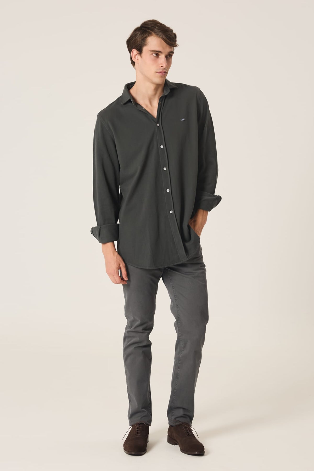 The Cotton Camisa Verde Puig