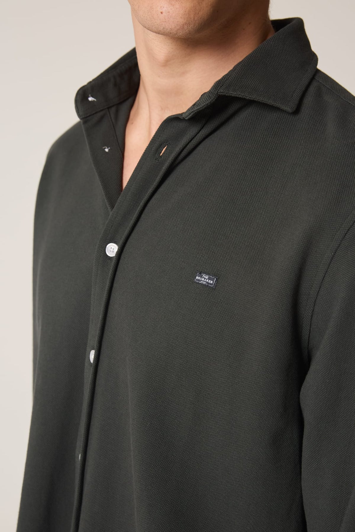 The Cotton Camisa Verde Puig-zoom-3