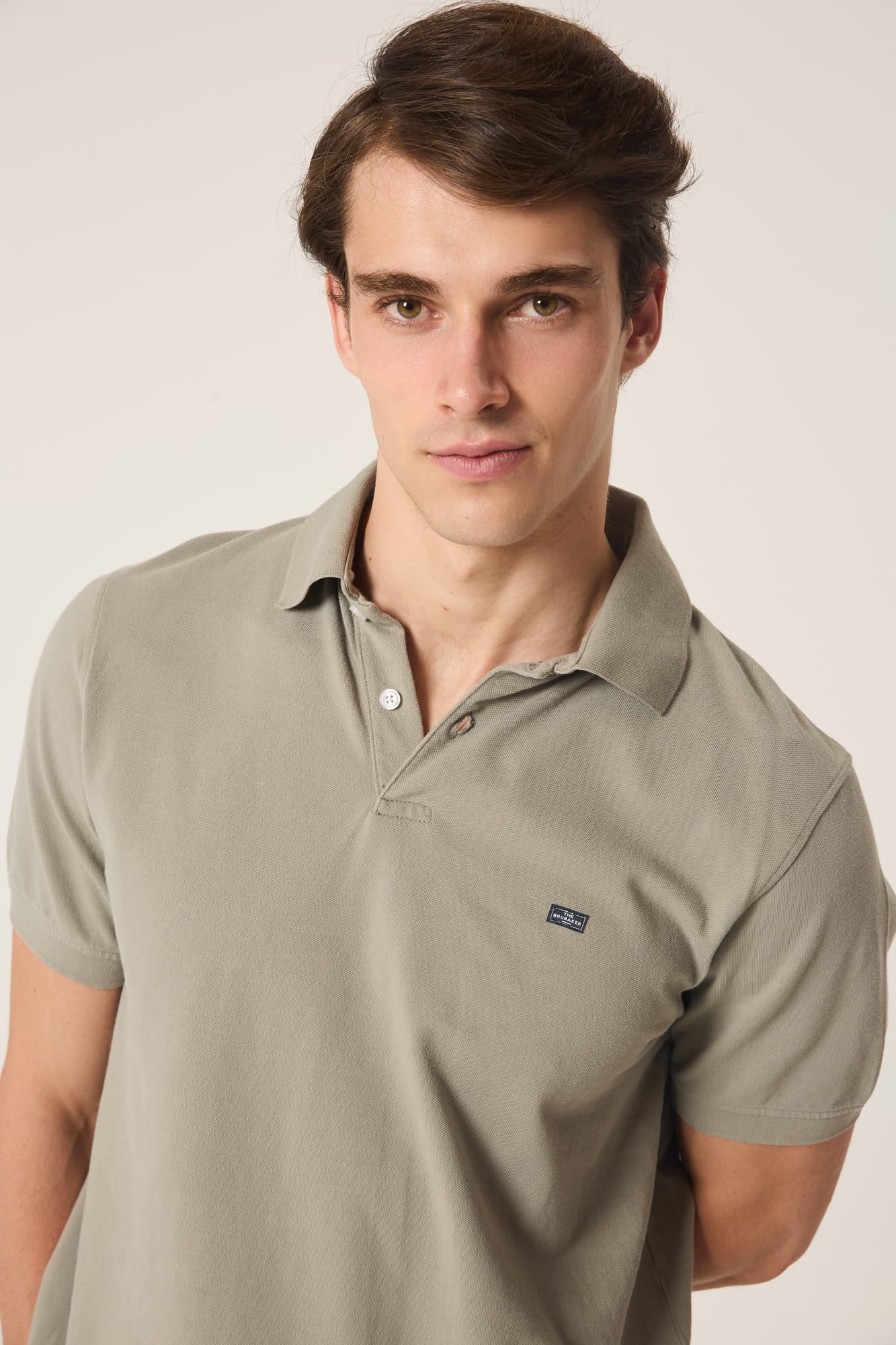 The Cotton Polo Marrón Castañeda