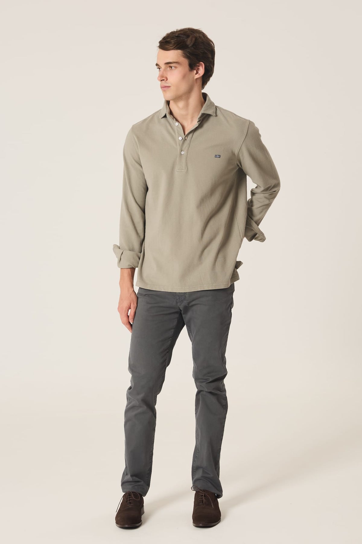 The Cotton Polera Marrón Castañeda