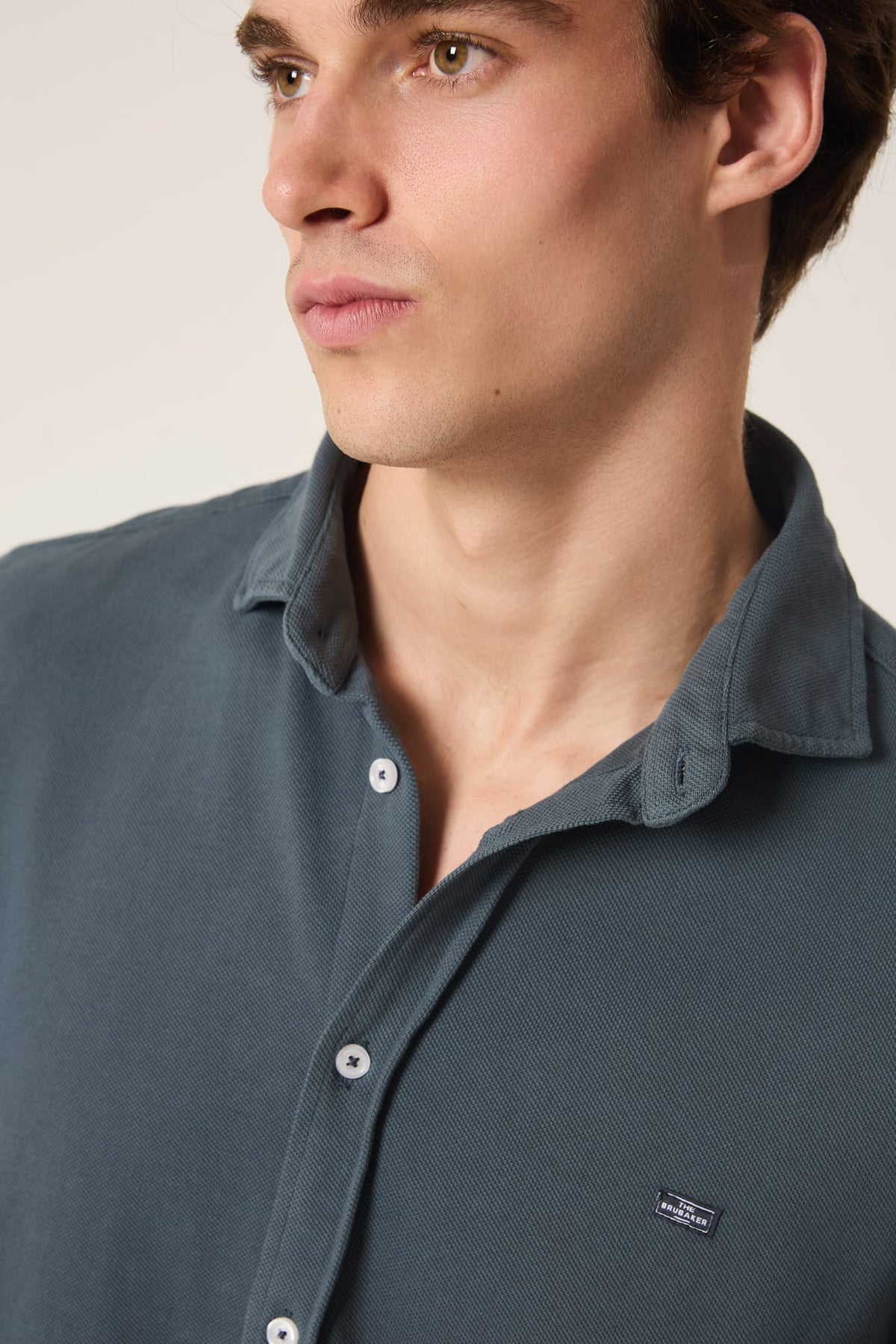 The Cotton Camisa Gris Sestao-zoom-3