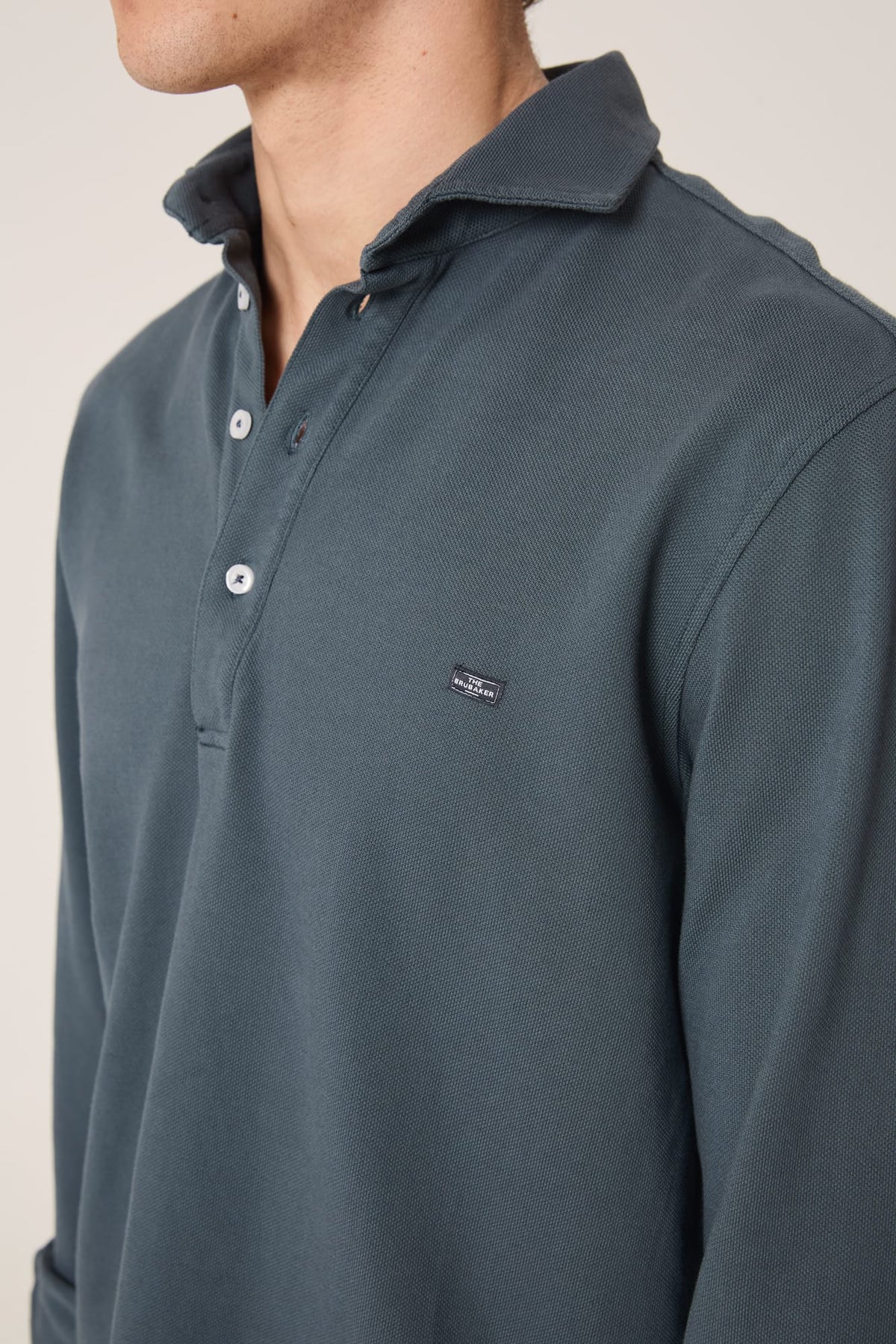 The Cotton Polera Gris Sestao-3