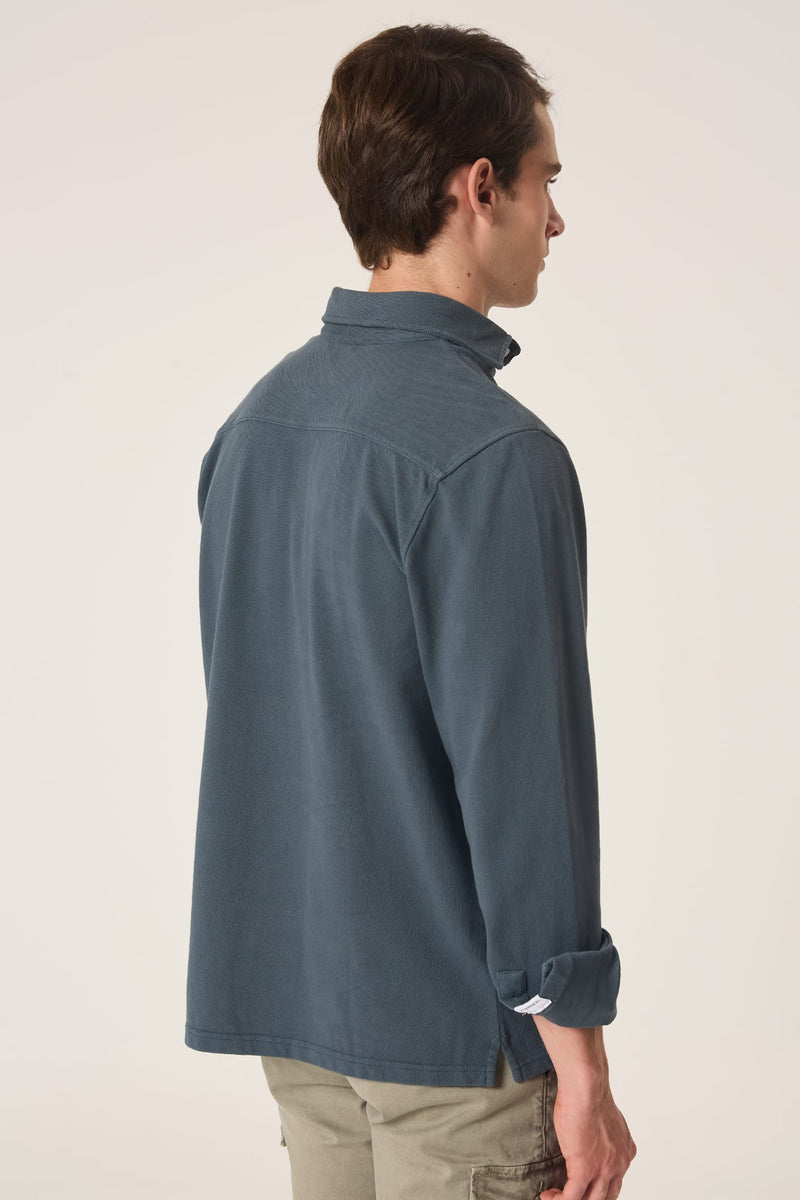 The Cotton Polera Gris Sestao-zoom-