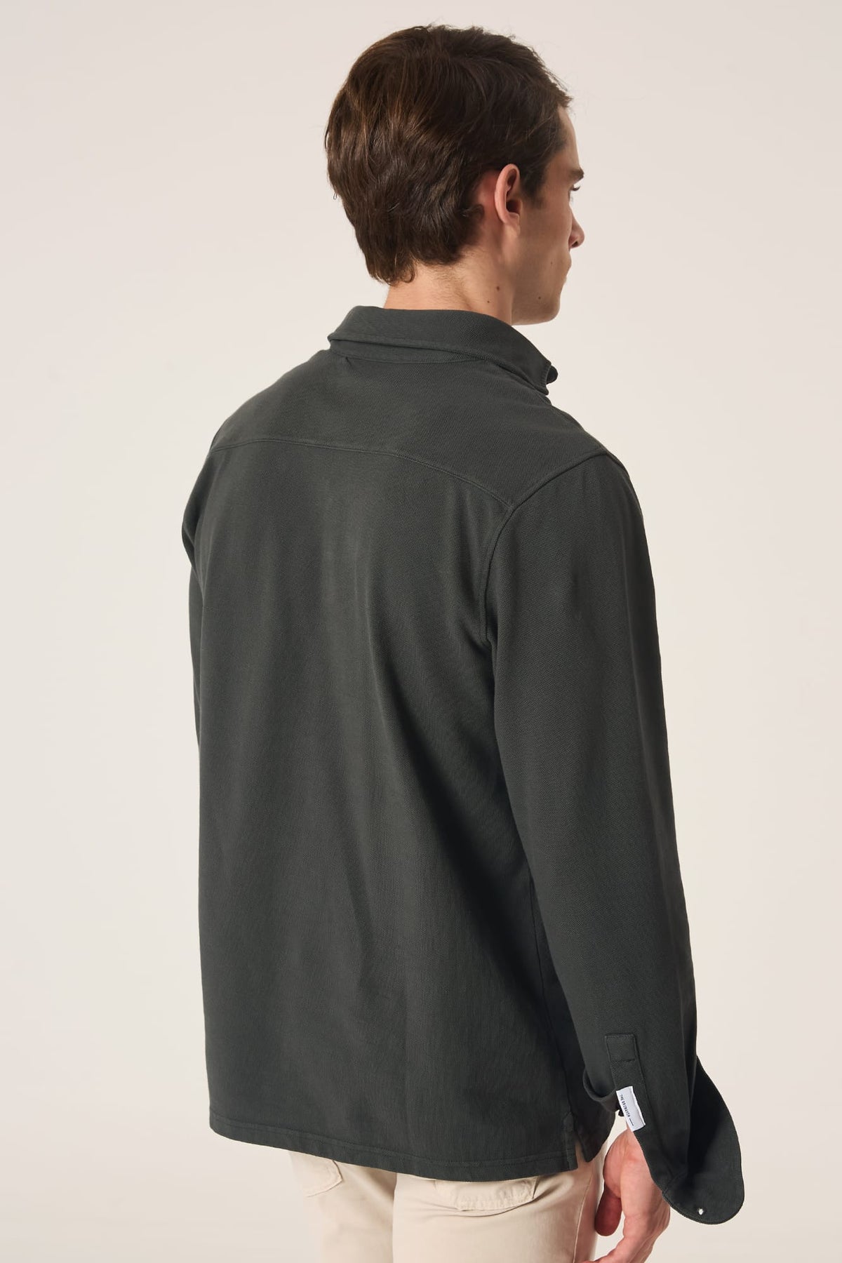 The Cotton Polera Verde Puig-zoom-4