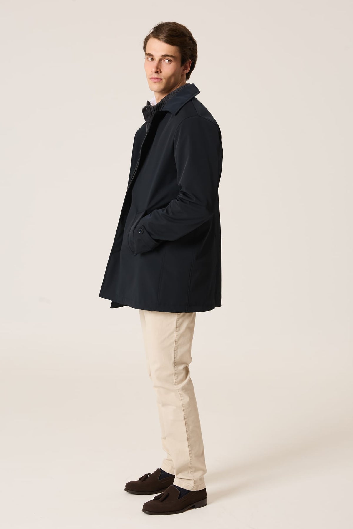 The Light Trench Azul Marino-zoom-1