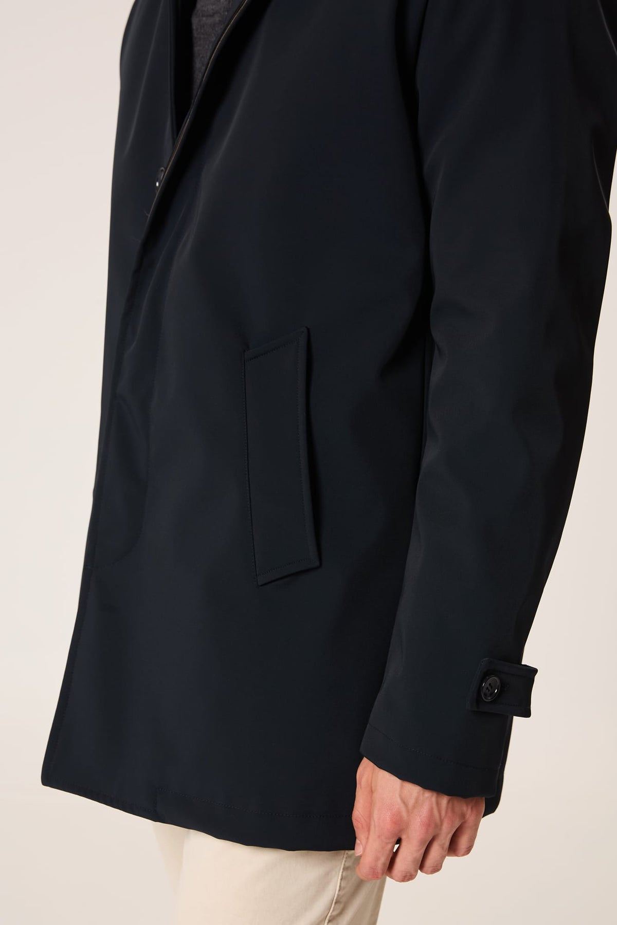 The Light Trench Azul Marino-zoom-4