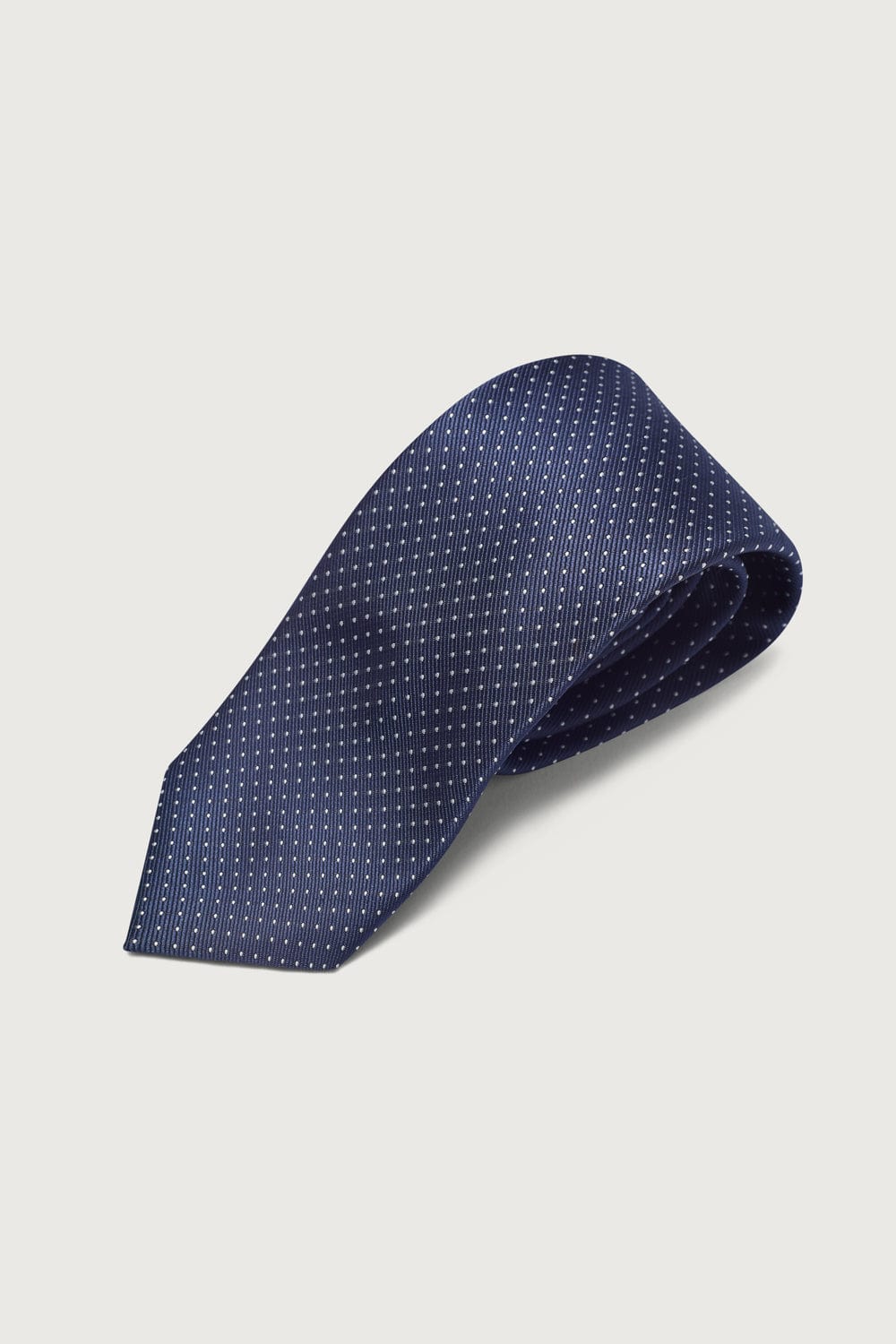 The Special Silk Tie Azul Marino Puntos-zoom-1