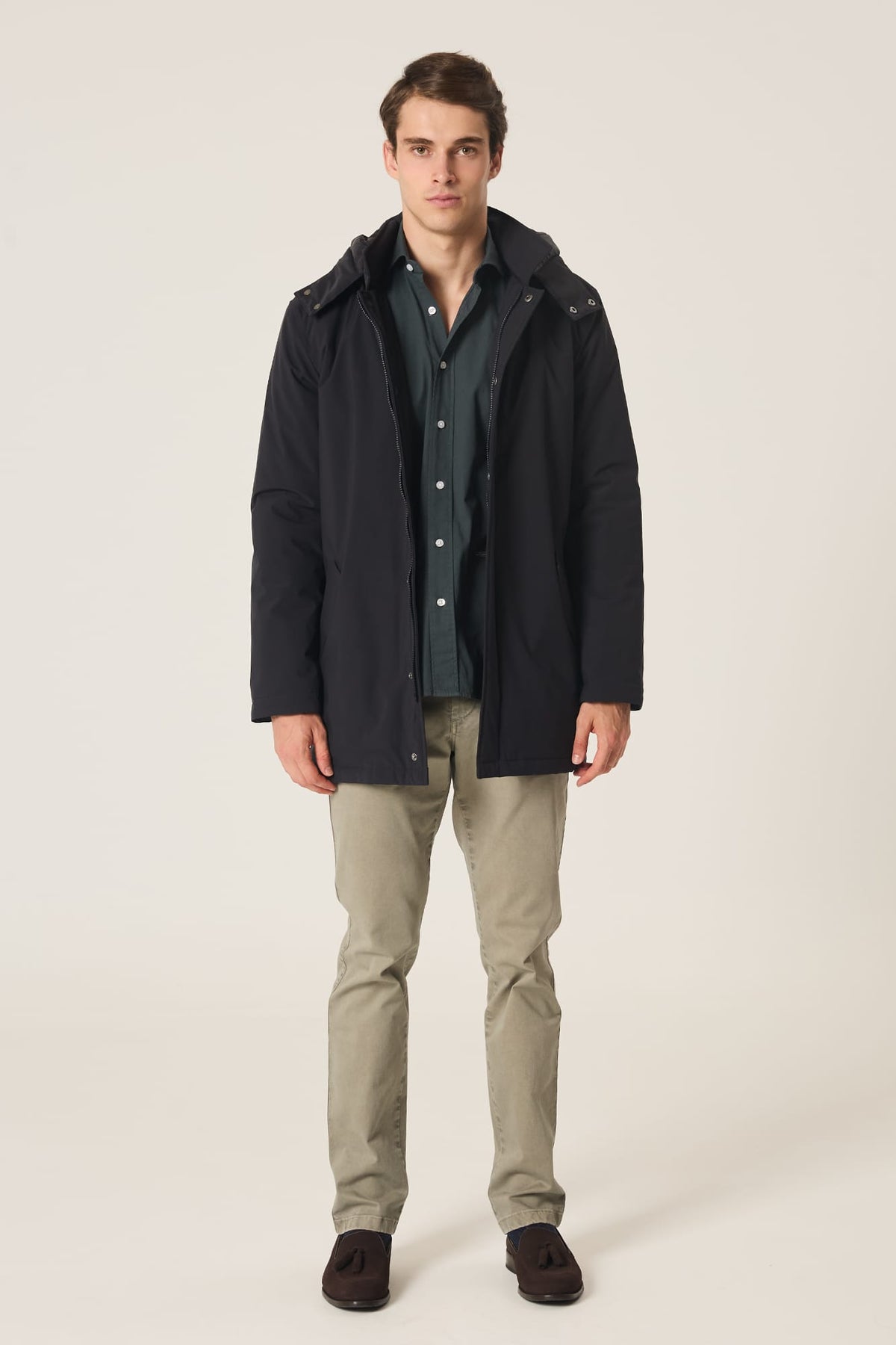 The Light Parka Azul Marino