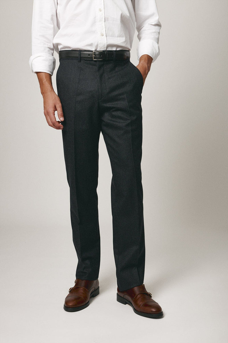 The Flannel Pant Gris Pisuerga-zoom-