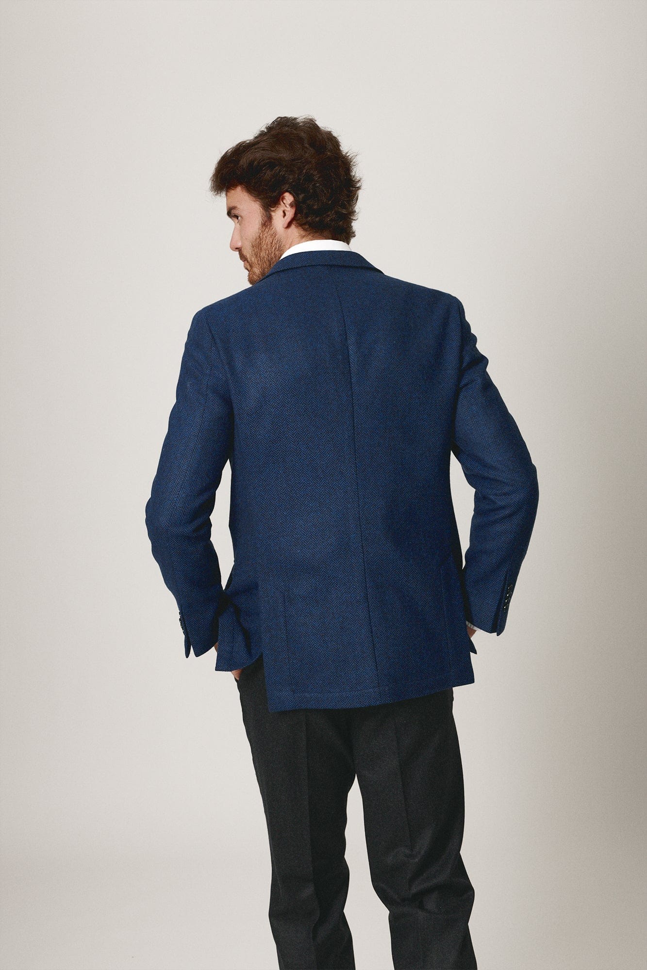 The Blazer Espiga Azul Marino-zoom-3