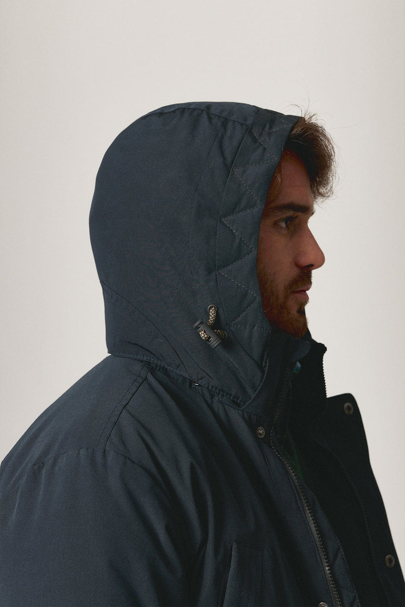 The Parka Azul Marino Bilbao-zoom-