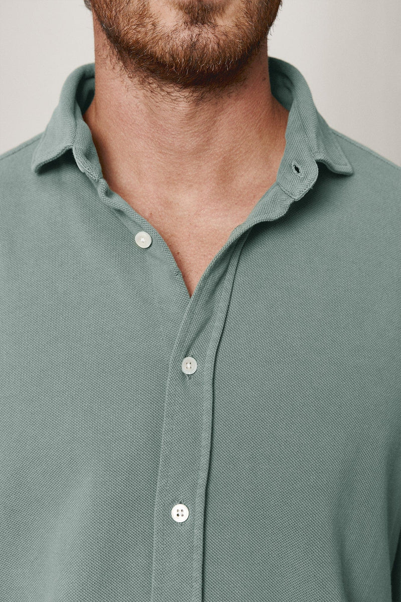 The Cotton Camisa Verde Khaki-zoom-