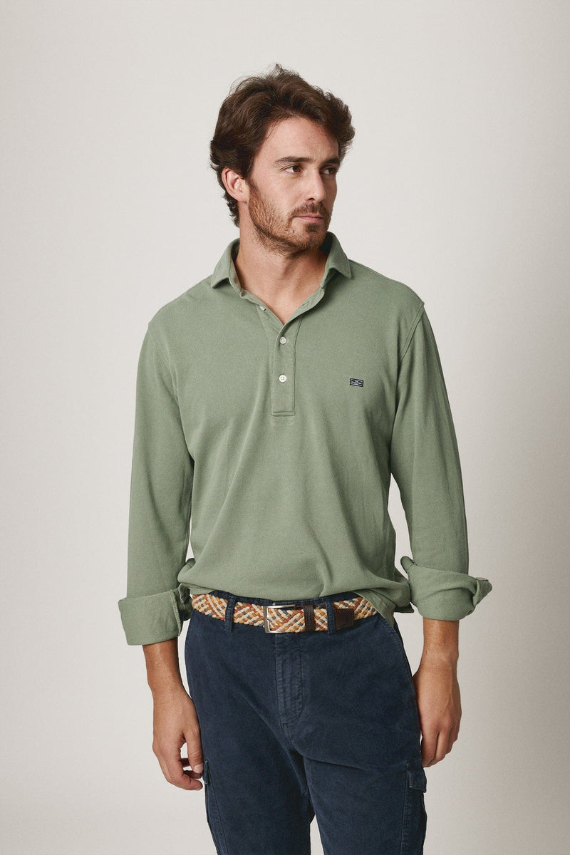 The Cotton Polera Verde Khaki-zoom-