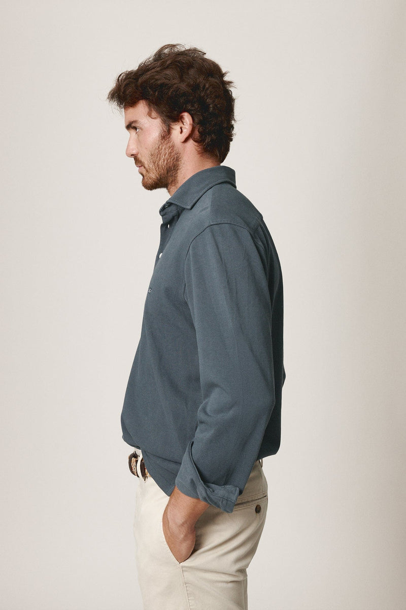 The Cotton Polera Gris Marengo-zoom-