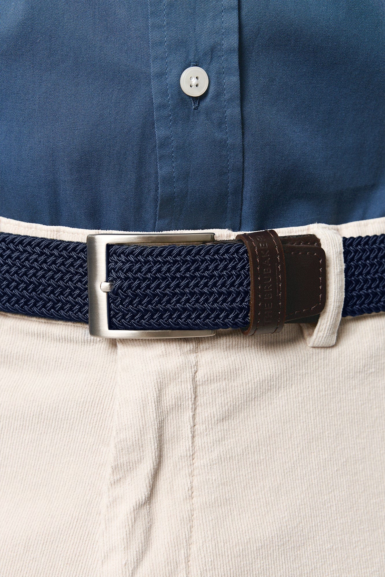 The Belt Trenzado Azul Marino-1