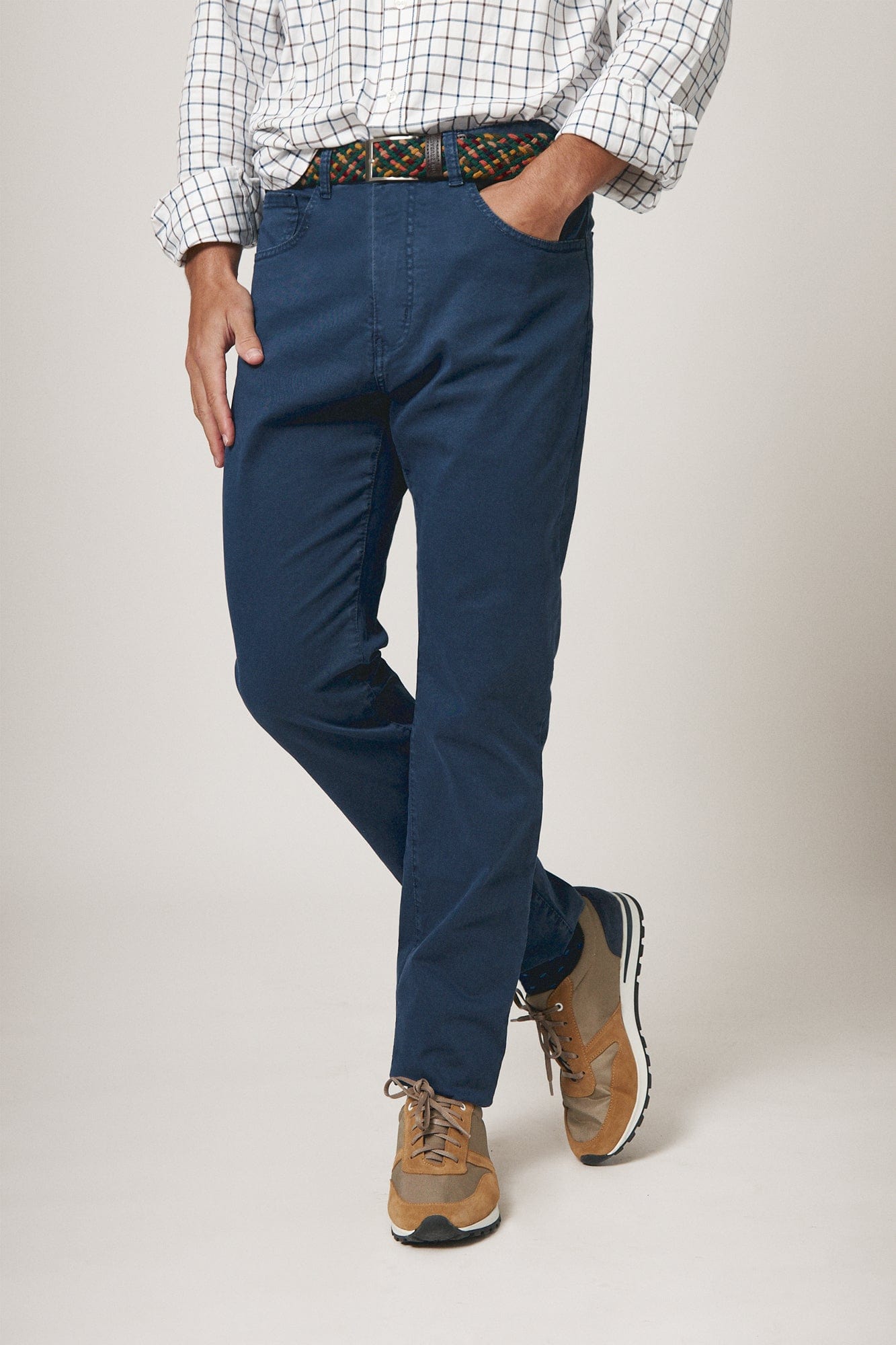 The 5 Pocket Azul Marín