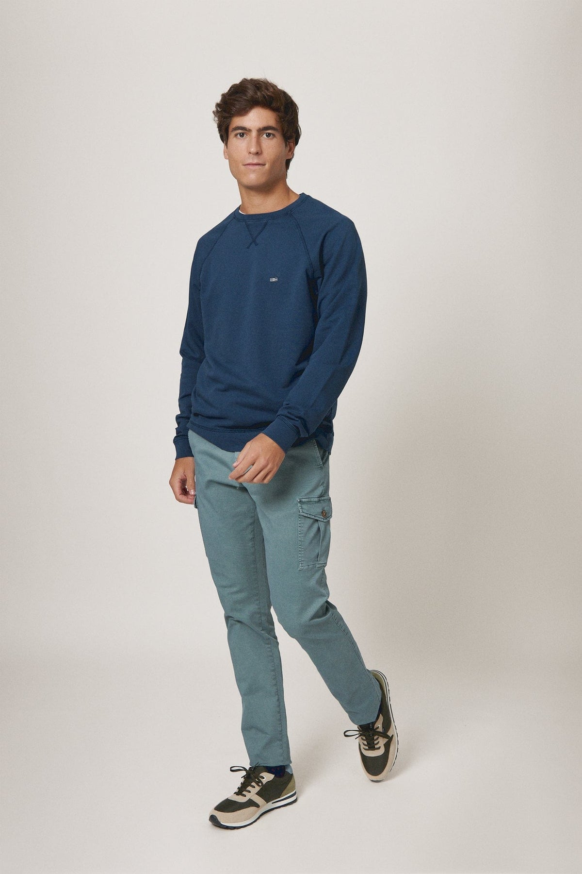 The Cotton Sudadera Azul Pedreña-zoom-1