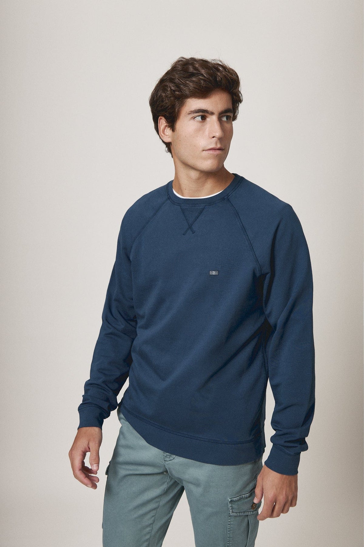 The Cotton Sudadera Azul Pedreña